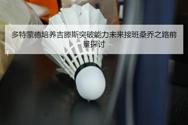多特蒙德培养吉滕斯突破能力未来接班桑乔之路前景探讨